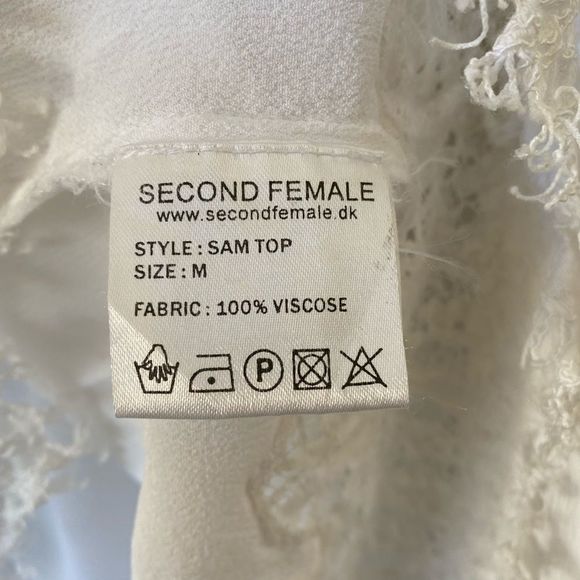 Second Female Off Shoulder Blouse Sz M - Picture 11 of 13